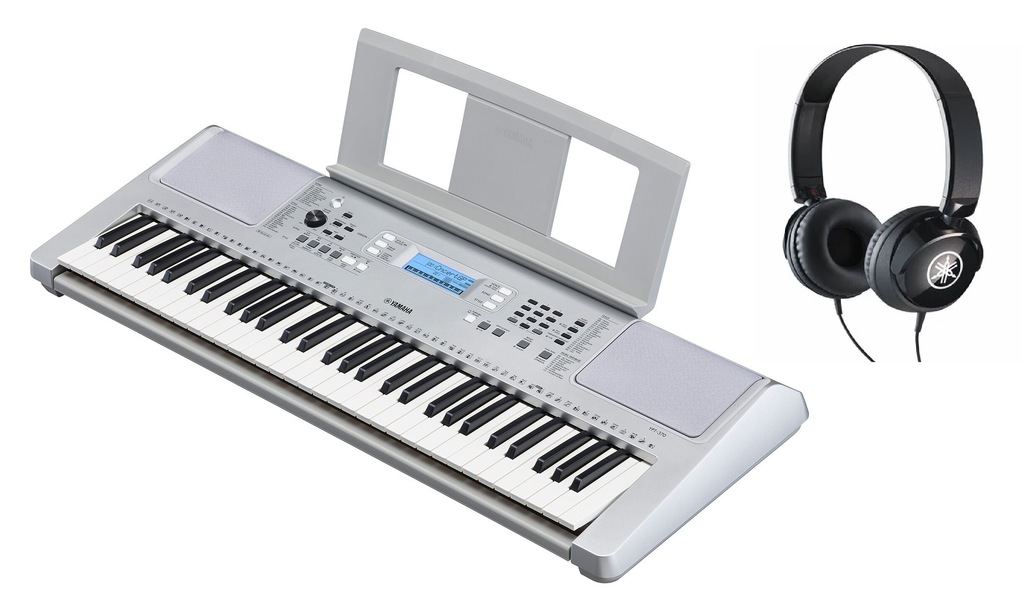 Keyboard Yamaha YPT-370 + słuchawki HPH-50 zestaw YPT-370R2P