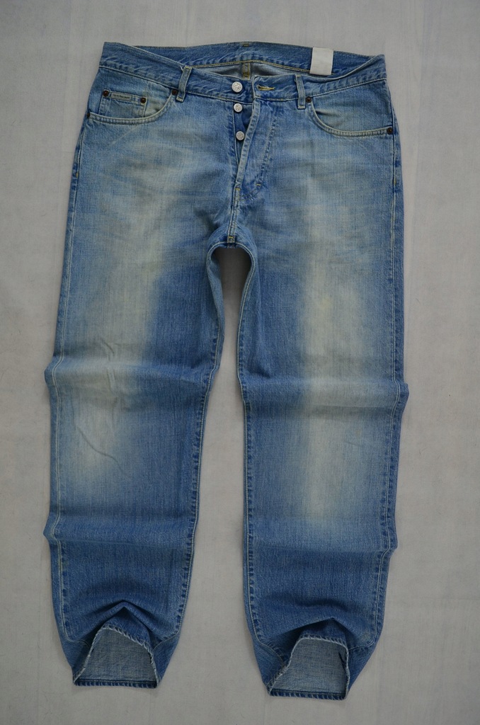 CALVIN KLEIN JEANS SPODNIE LOGO 90 cm *34/34*