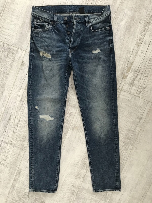 H&M__ męskie jeans RURKI STRETCH__W30L32