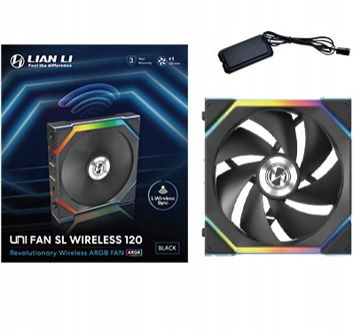 Wentylator Lian Li UNI FAN SL Wireless ARGB PWM black