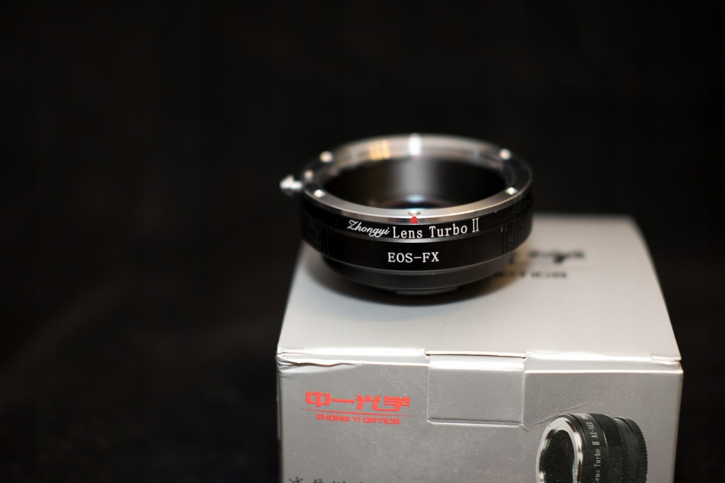 Adapter Mitakon Lens Turbo Zhongyi II EOS EF-FX