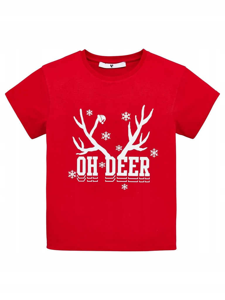 V by VERY T-SHIRT renifer OH-DEER brokat 146/11