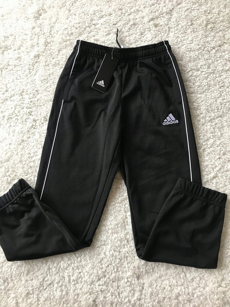 Adidas spodnie dresowe junior Core 18 CE9049 140cm