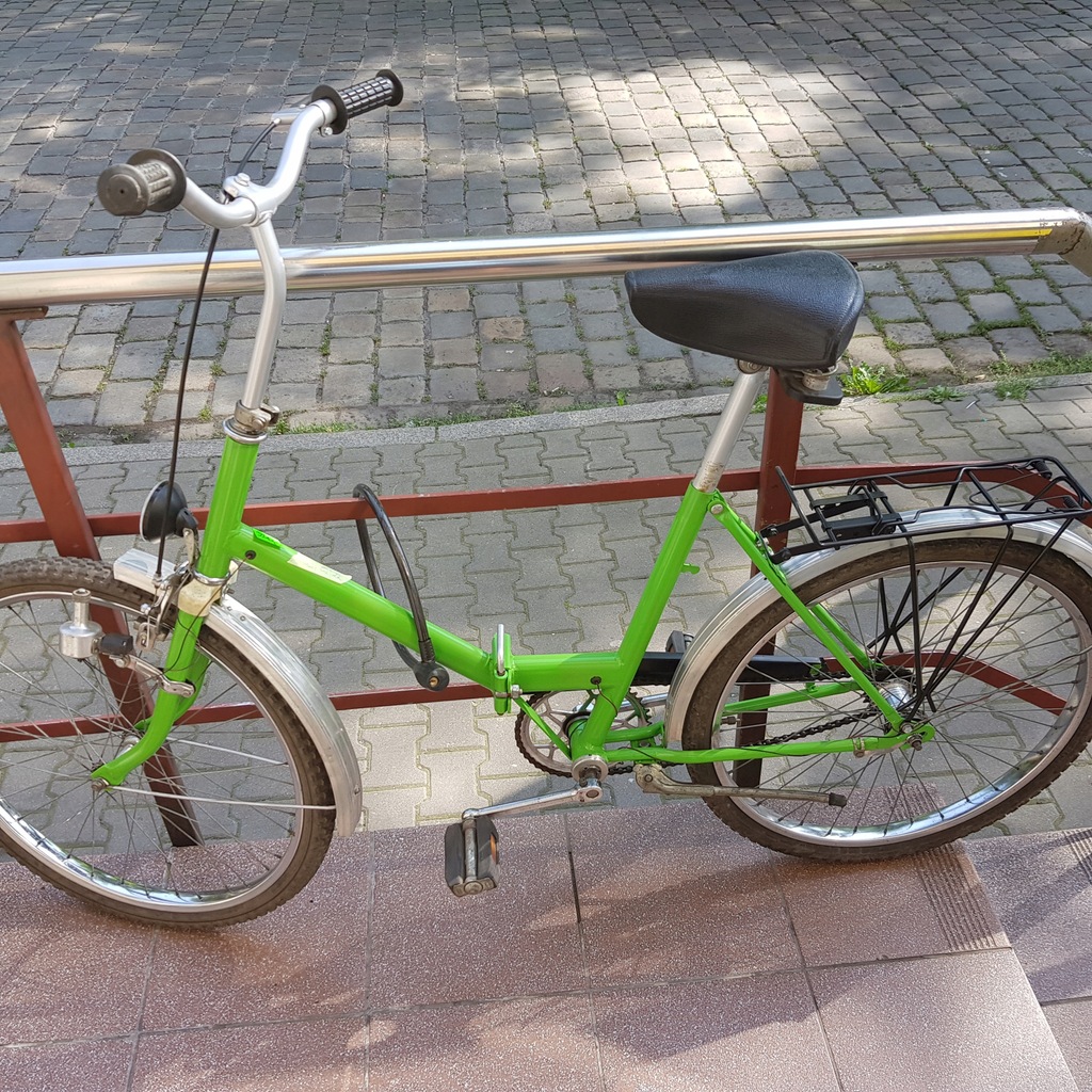 Rower składak JUBILAT 24" z 1981 roku 12416525159 oficjalne archiwum Allegro