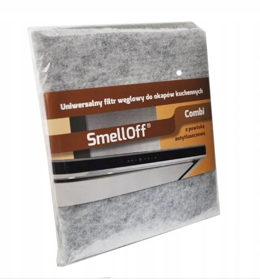 uniwersalny filtr węglowy do okapów kuchennych 57x47 z powłoką antytłuszczo