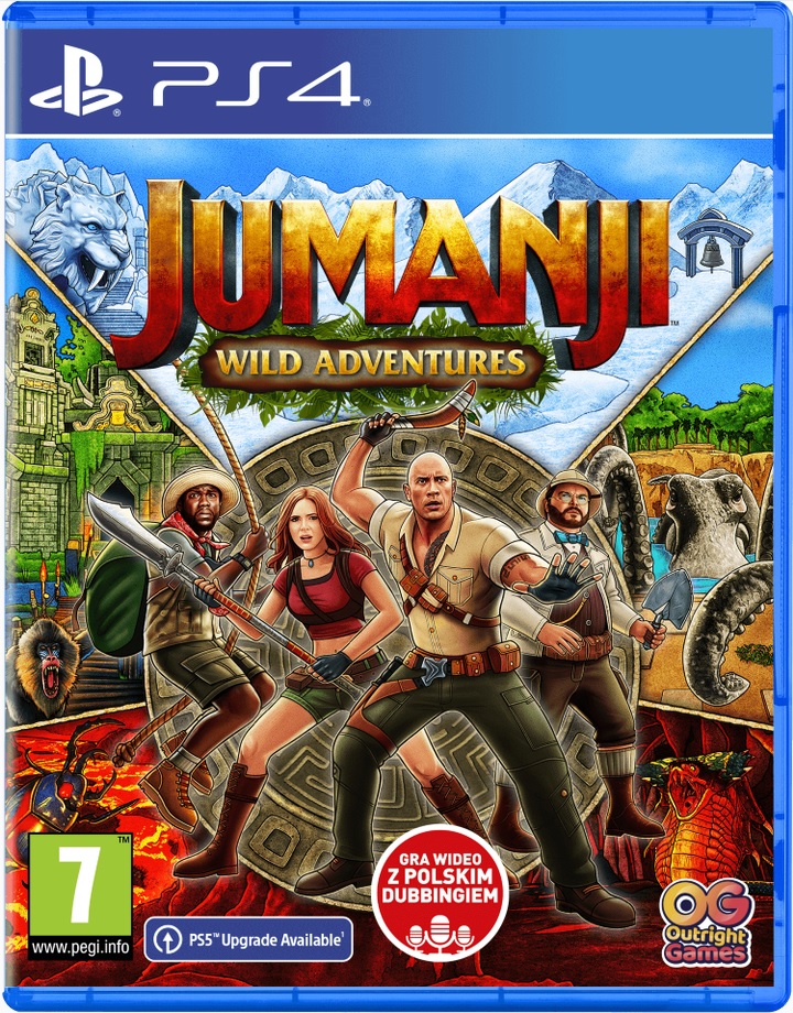 Jumanji Dzikie Przygody PL PS4