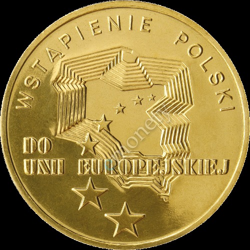 Moneta Wstąpienie Polski do Unii Europejskiej 2zł