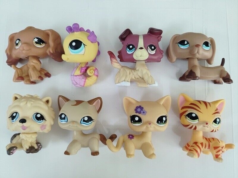 LPS Littlest Pet Shop koty&pies 8pcs #69 15984017769