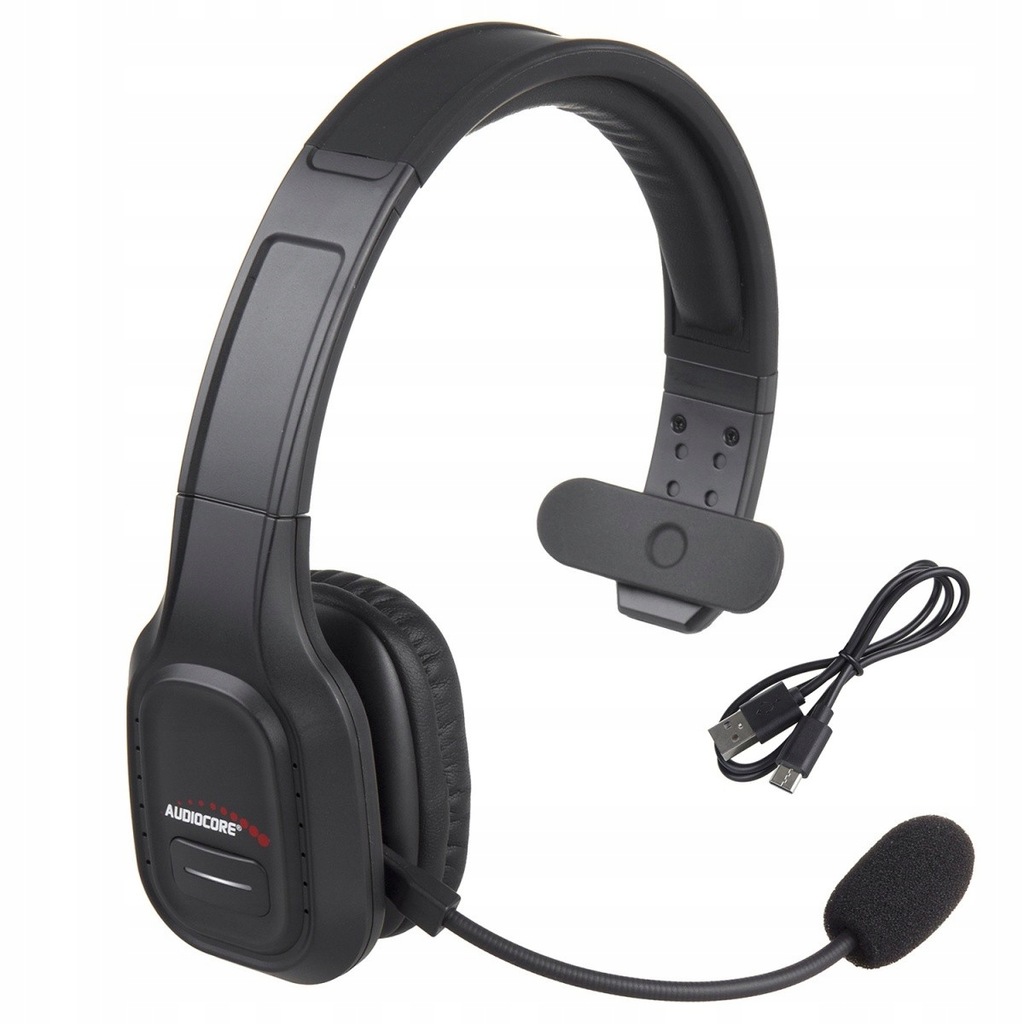 AUDIOCORE Słuchawki Bluetooth call center AC864