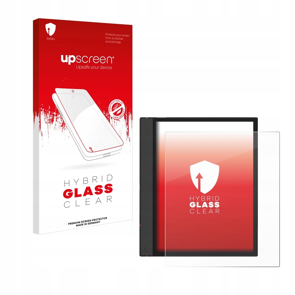 upscreen Hybrid Clear Glass Screen Protector for Boox Note Air 4C