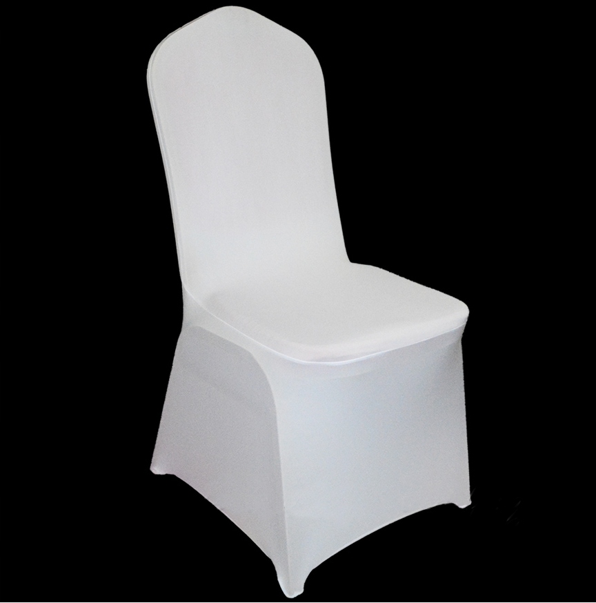 pokrowce na krzesła białe