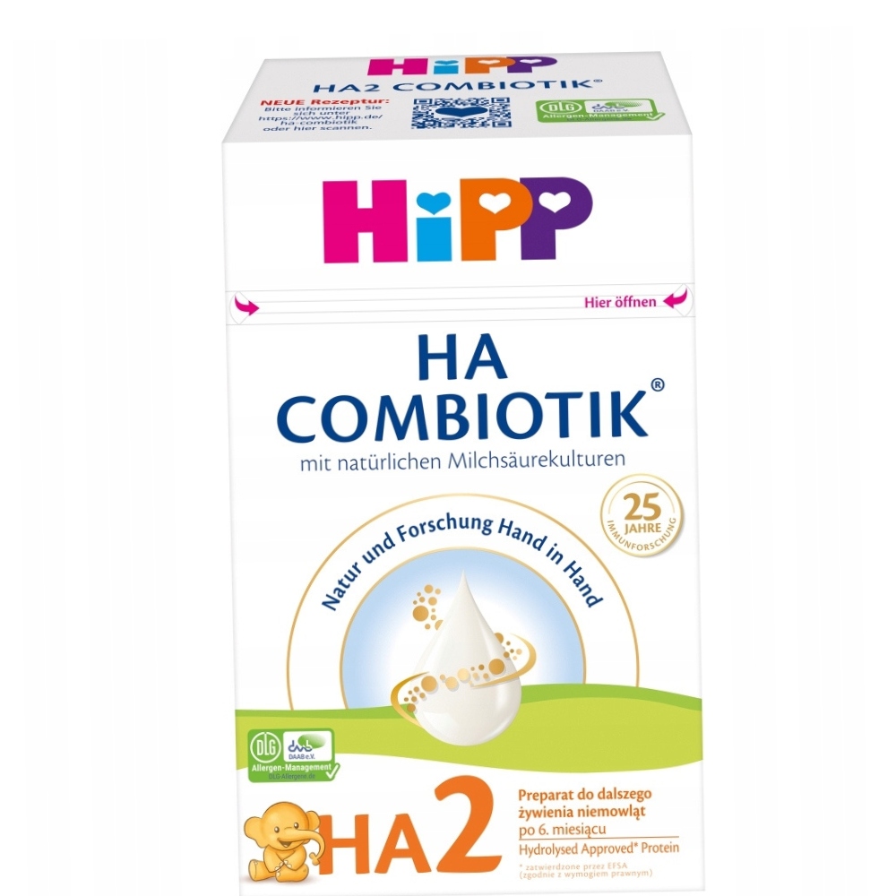 HiPP HA 2 Combiotik po 6. miesiącu 600g