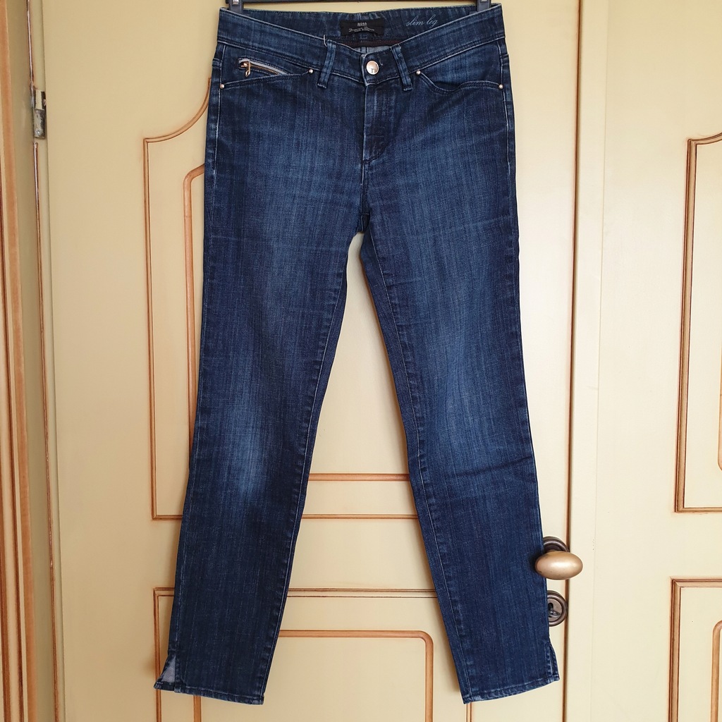 Hugo Boss jeansy oryginalne, rurki rozm 26