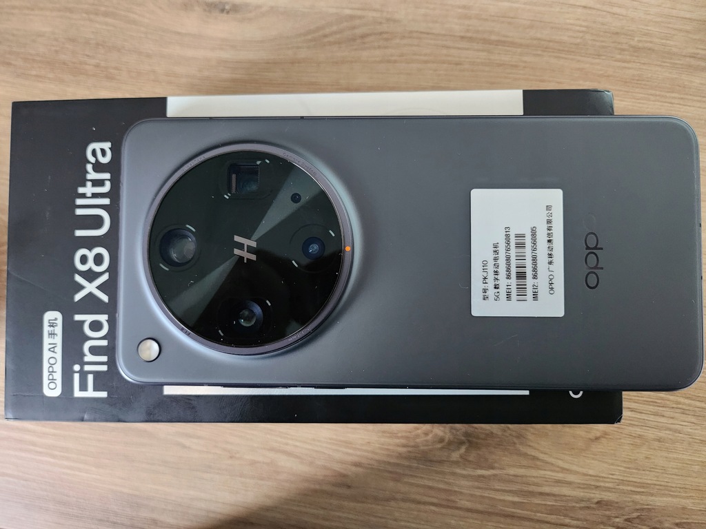 OPPO Find X8 ULTRA 16/512GB BLACK - najnowszy FLAGOWIEC