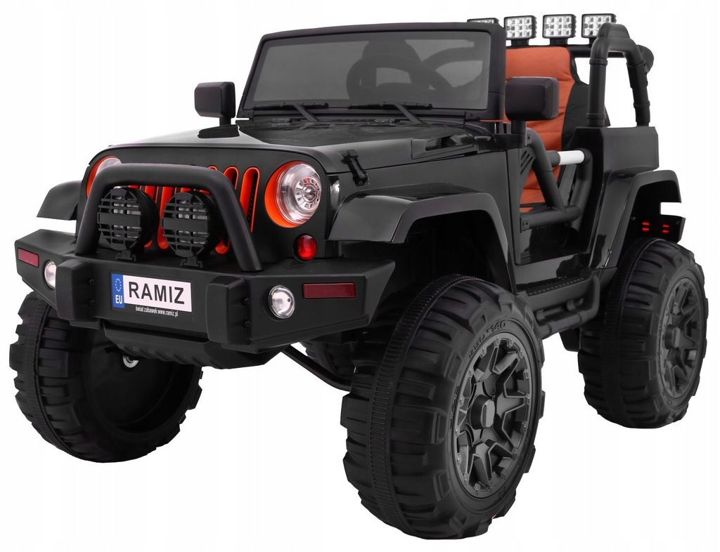 Terenowe Duże Auto 2x45W Jeep All Terrain Czarny