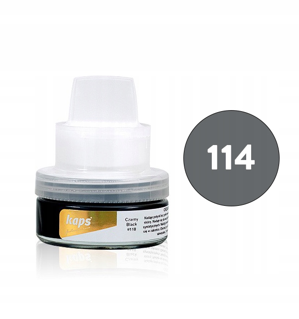 Krem do butów Kaps szary 114