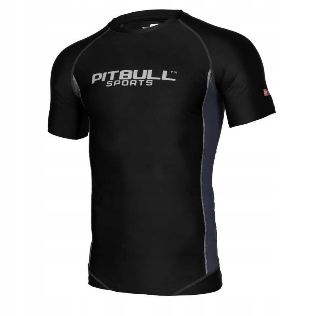 Rashguard termoaktywny Pit Bull Compression Pro Plus Czarny 3XL