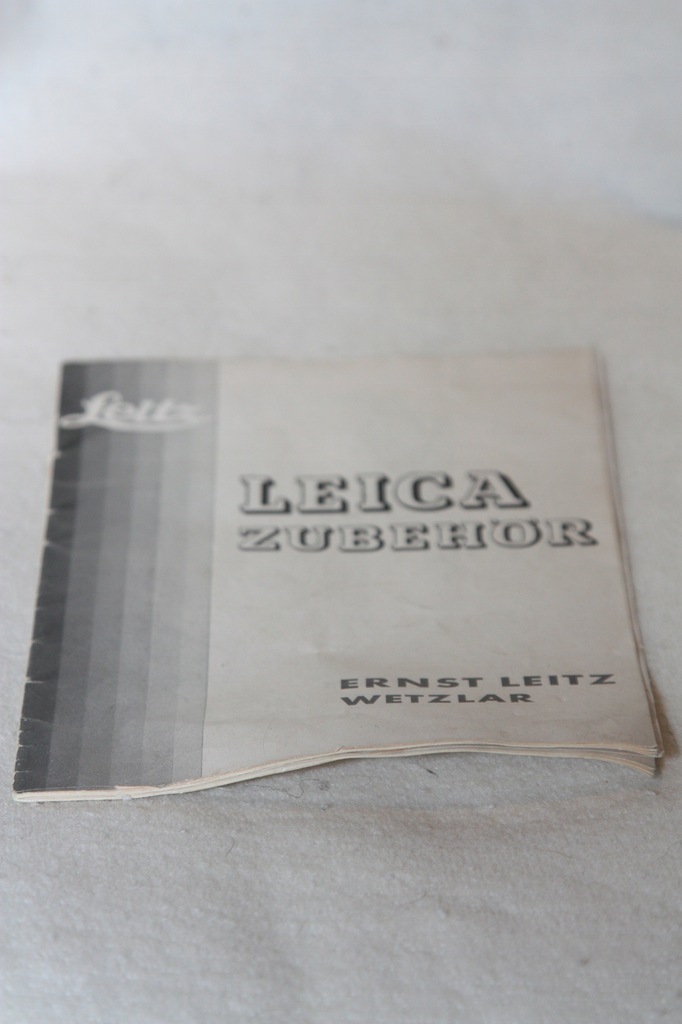 2 materiały reklamowe LEITZ z 1940 roku .
