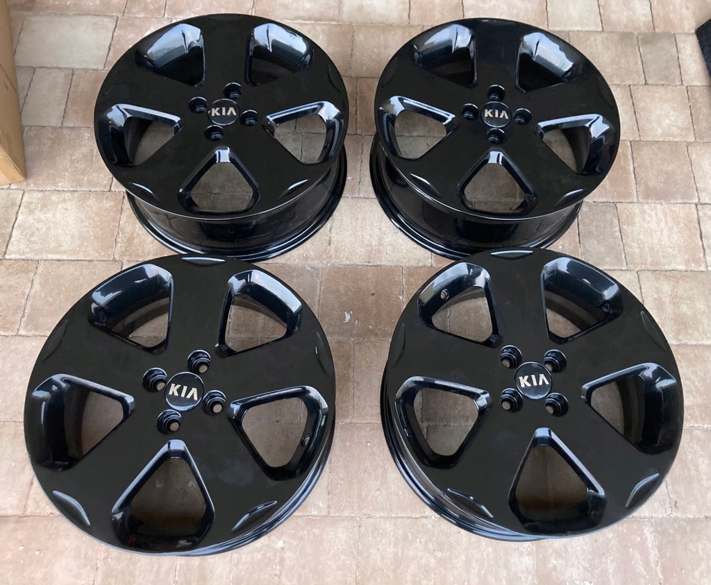 KIA RIO PICANTO 4x100 FELGI ALUMINIOWE 17 ORYG KPL 11618323701