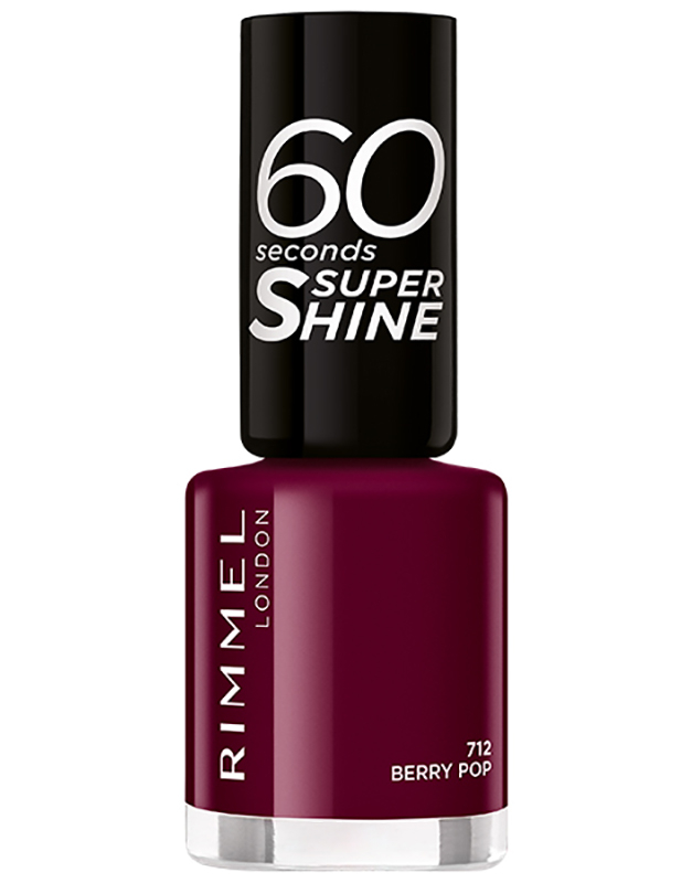 Rimmel LAKIER 60 Seconds 712 bery pop