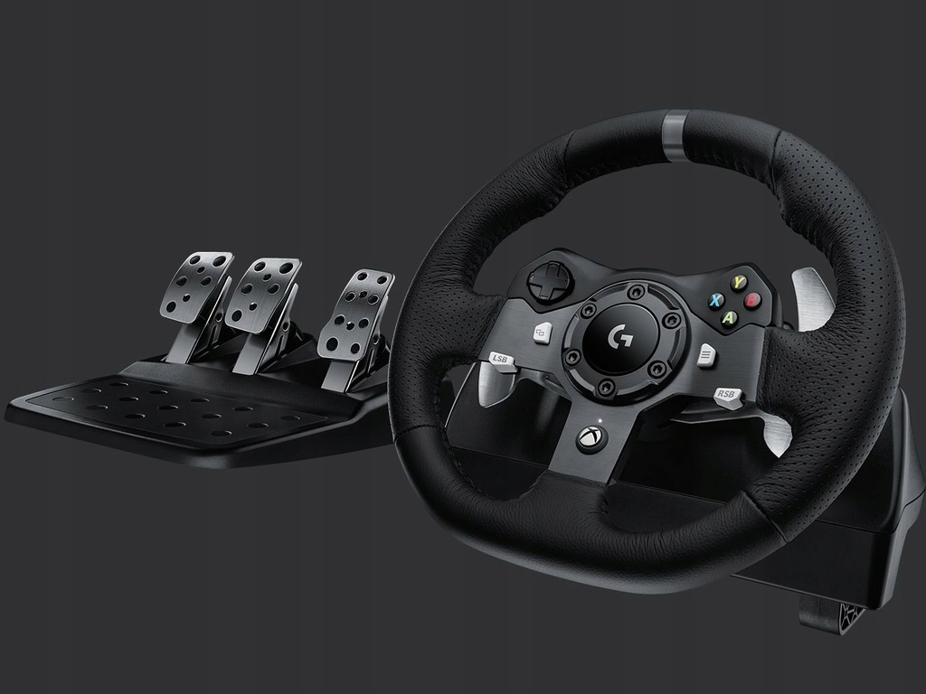 Купить Рулевое колесо Logitech G920 для XBOX и ПК + рычаг переключения передач GEARS: отзывы, фото, характеристики в интерне-магазине Aredi.ru