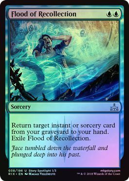 275. MTG. Flood of recollection foil