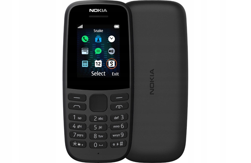 Купить Черный телефон NOKIA 105 2019 с двумя SIM-картами: отзывы, фото, характеристики в интерне-магазине Aredi.ru