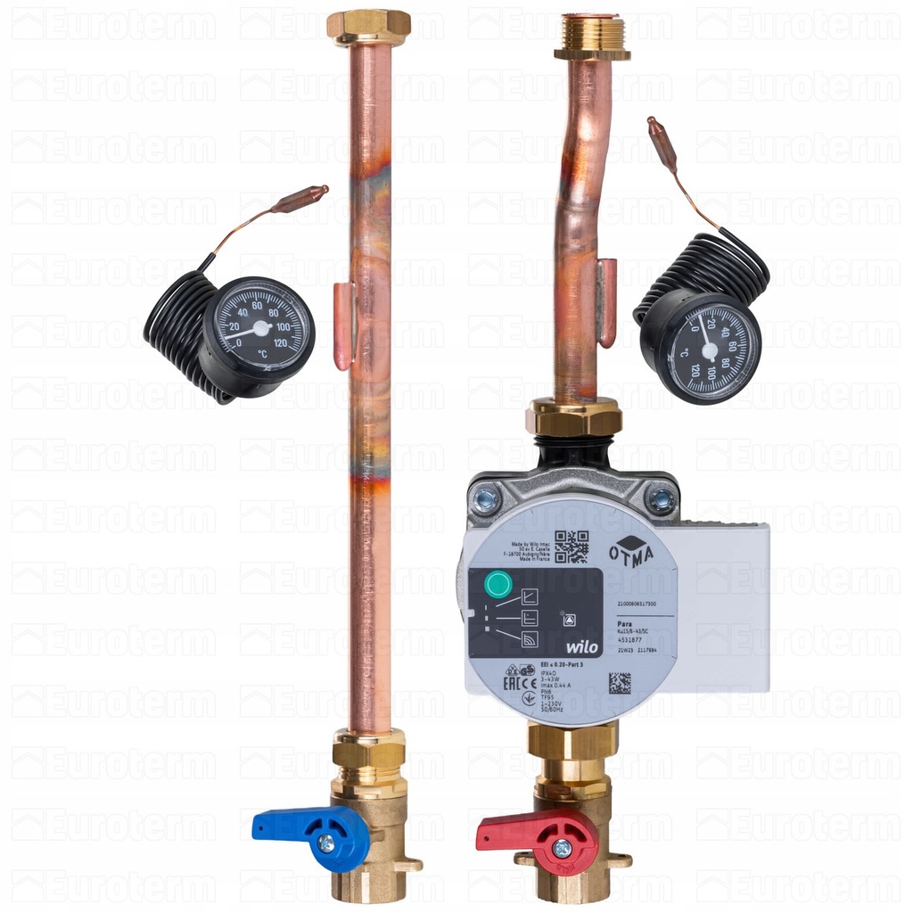 Zestaw przyłączeniowy Termet typ 1HT.YP