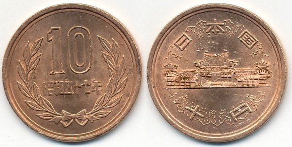 Japonia 10 Yen ... Monety