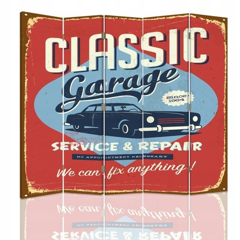 Parawan dekoracyjny, Classic garage