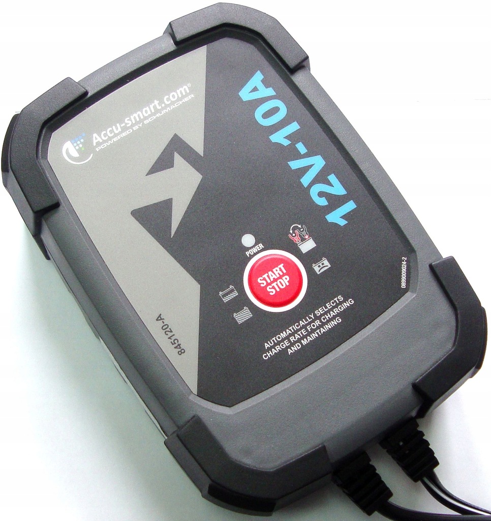 ŁADOWARKA IMPULSOWA ACCU-SMART 10A 12V 8-ETAPOWA