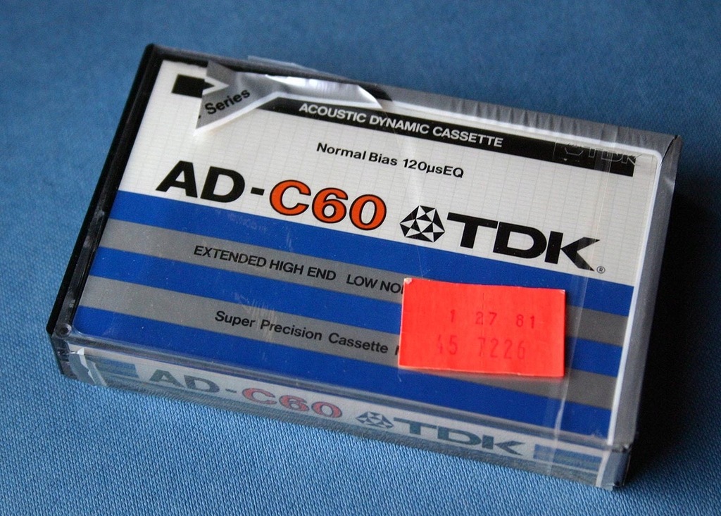 TDK AD-C60, model 1979. Nowa.