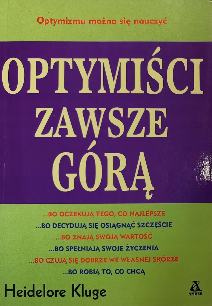 Heidelore Kluge Optymiści zawsze górą