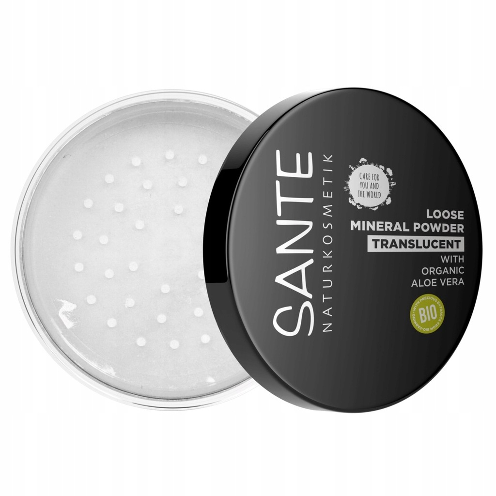 SANTE LOOSE MINERAL POWDER NATURALNY PUDER SYPKI MINERALNY TRANSPARENT 12G