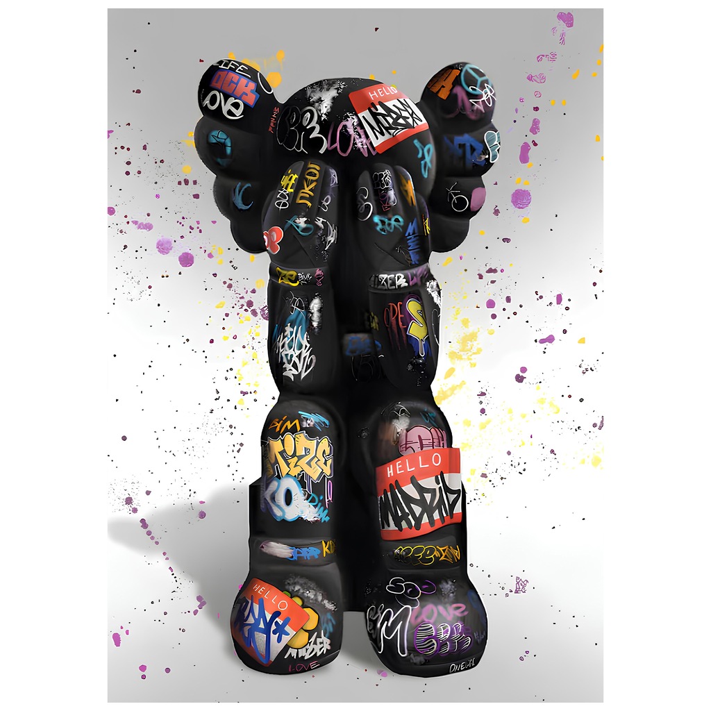 Plakat 70x50 STREETWEAR kaws nike balenciaga dior kultura plakat na ścianę