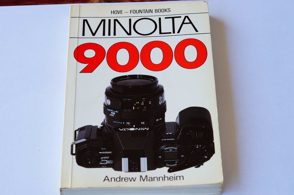 KSIĄŻKA MINOLTA 9000 ANDREW MANNHEIM JĘZ. ANG.