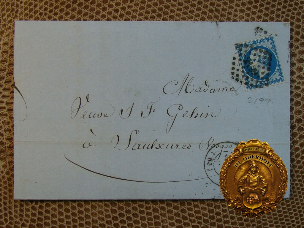 1866.r.Zn.Napoleon III+Dokument E641