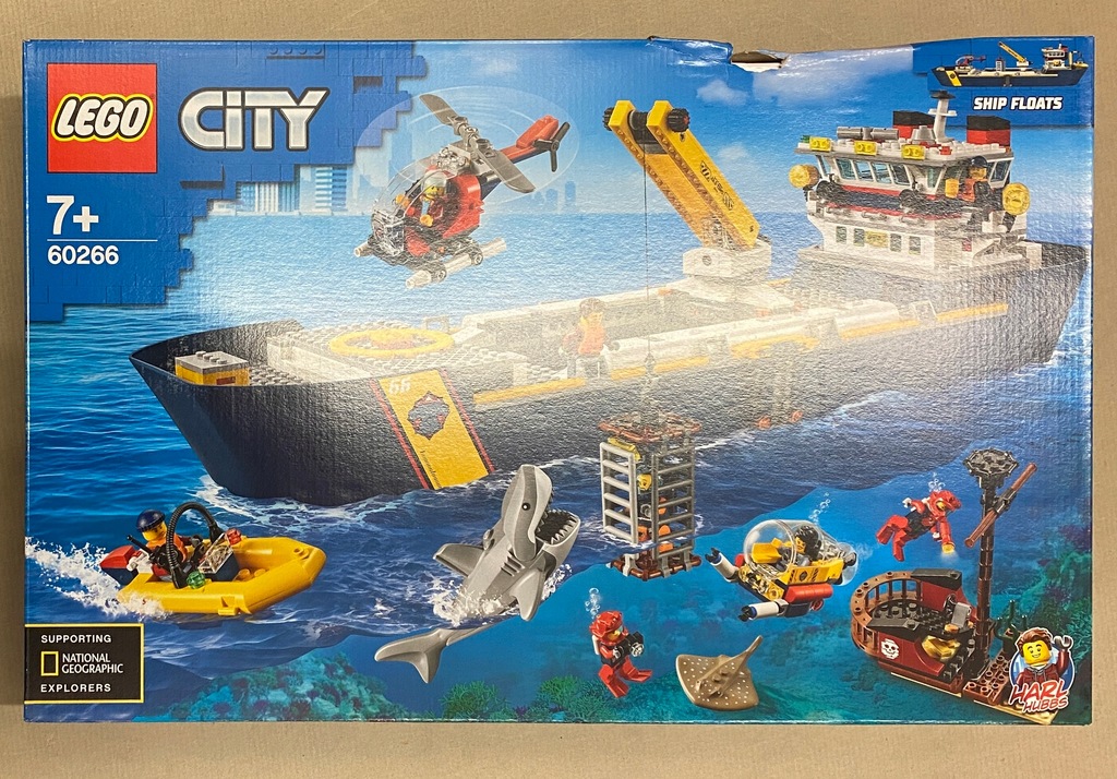LEGO CITY Statek badaczy oceanu 60266 OUTLET UO462 - 12931374130 - oficjalne archiwum Allegro