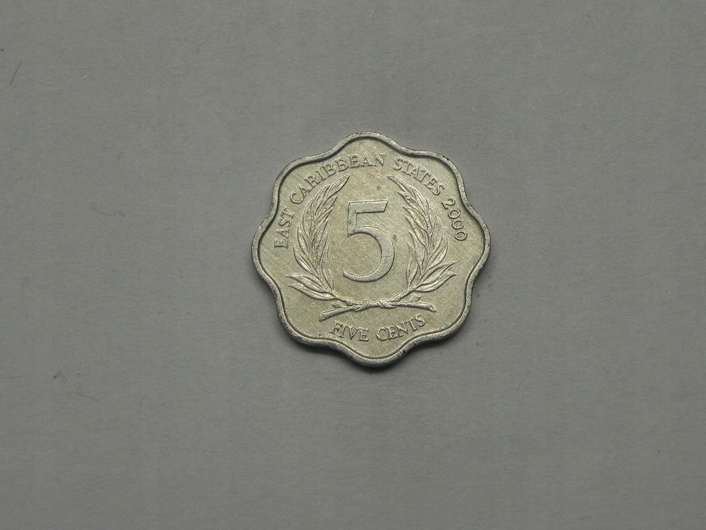 49690/ 5 CENTS 2000 PAŃSTWA WSCHODNIOKARAIBSKIE