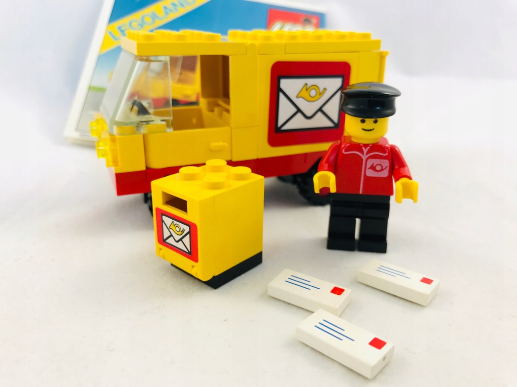 Lego Town Classic 6651 Post Office Van lata '80 8381697049