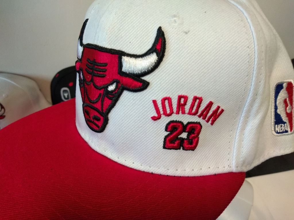 Czapka NBA Chicago Bulls 23 Jordan Snapback zwełny