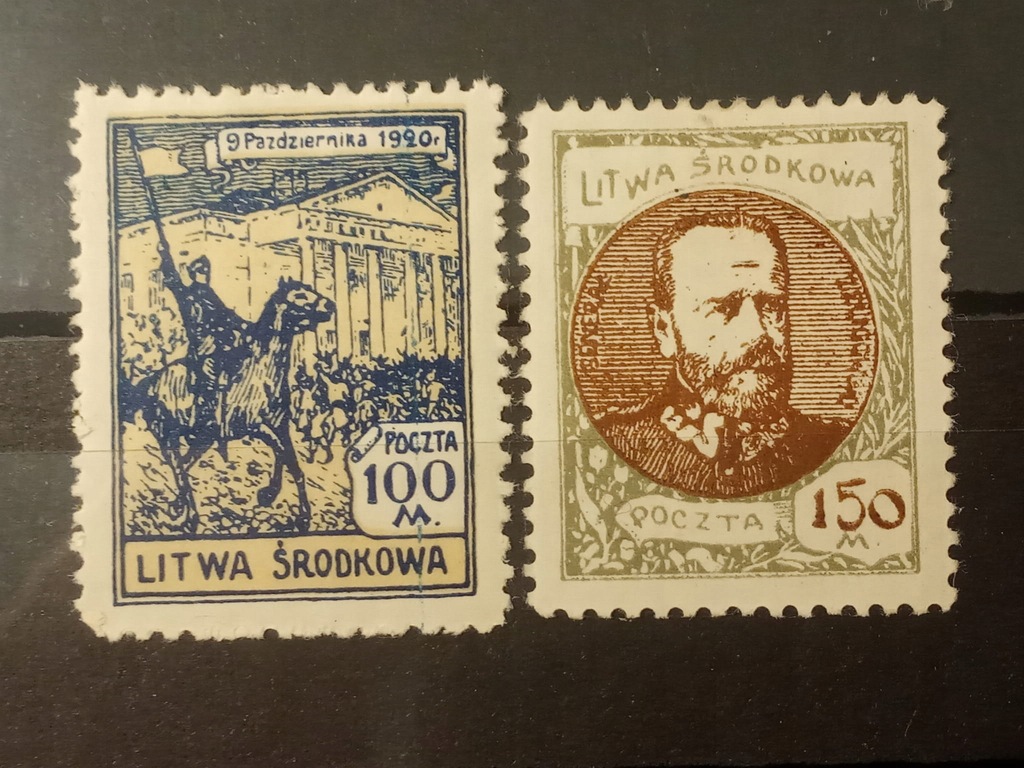 Litwa Środkowa Fi 42-43 * B 1921 Zajecie Wilna