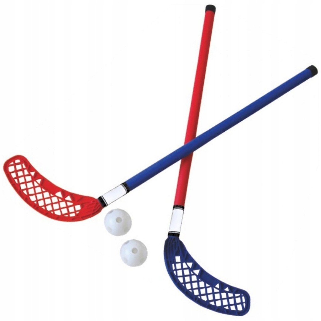 Zestaw do Unihokeja MASTER Junior 2 Kije 2 Piłki