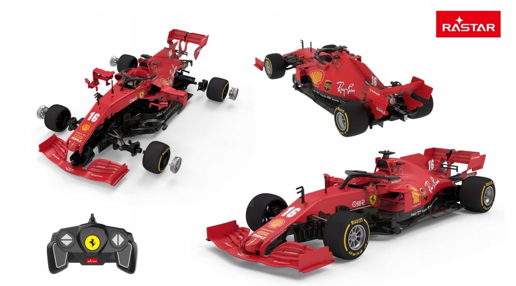 Ferrari SF1000 czerwony RASTAR model 1:16 Zdalnie sterowany bolid Body kit