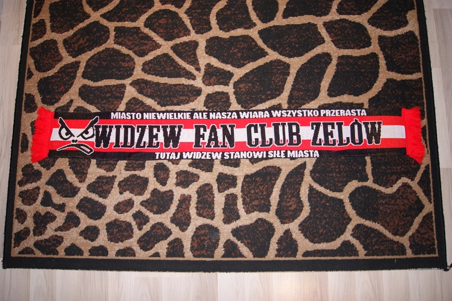 Szalik szal RTS Widzew Łódź fc Zelów