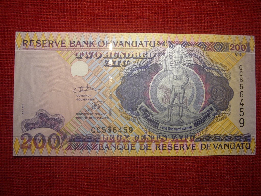 VANUATU 200 VATU 2006 P-8c UNC