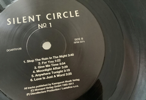 Купить Silent Circle - No 1 2021 АЛЬБОМ LP 12' ВИНИЛ ИТАЛО: отзывы ...