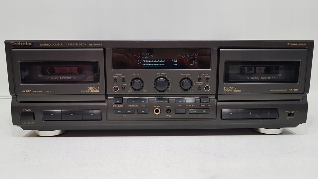MAGNETOFON TECHNICS RS-TR979 / NAJWYŻSZY / 2 x REC / AUDIOSHOCK