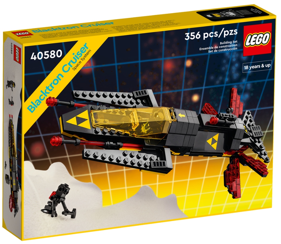 LEGO Space Police 40580 Krążownik Blacktron