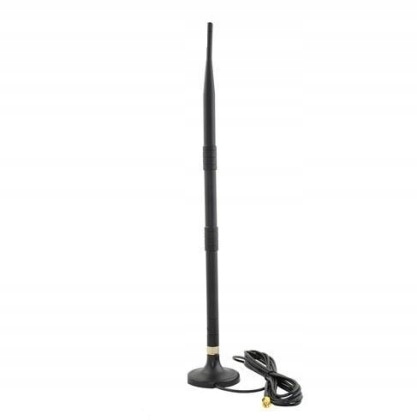 Antena dookólna Savio AK-05 WiFi LAN RP-SMA 12dBI